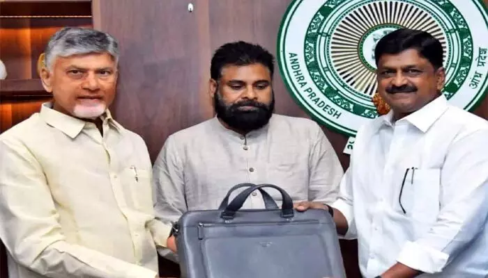 ఏపీ బడ్జెట్... ఓ సంకల్ప పత్రం! ఏపీ బడ్జెట్... ఓ సంకల్ప పత్రం!