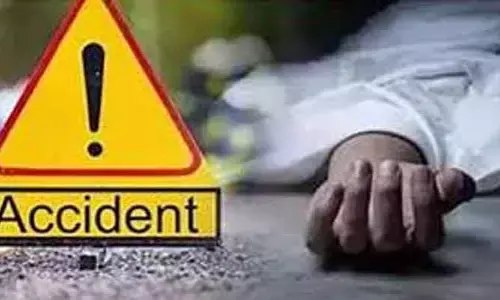 రోడ్డు ప్రమాదంలో వ్యక్తి మృతి