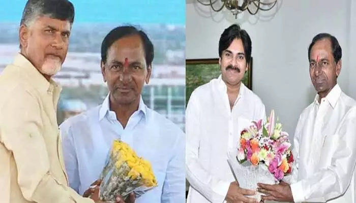 కేసీఆర్కు ఏపీ సీఎం చంద్రబాబు, డిప్యూటీ సీఎం పవన్ బర్త్ డే విషెస్ కేసీఆర్కు ఏపీ సీఎం చంద్రబాబు, డిప్యూటీ సీఎం పవన్ బర్త్ డే విషెస్