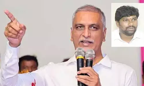 కాంగ్రెస్ మార్క్‌ గూండాగిరి రాజ్యమేలుతోంది.. మాజీ మంత్రి హరీశ్ రావు ధ్వజం