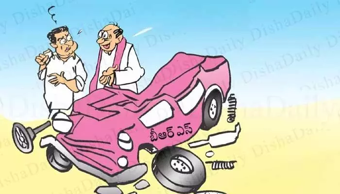 మున్సిపల్ ఎన్నికల్లో జోరు తగ్గిన కారు పార్టీ... జోష్ లో హస్తం మున్సిపల్ ఎన్నికల్లో జోరు తగ్గిన కారు పార్టీ... జోష్ లో హస్తం