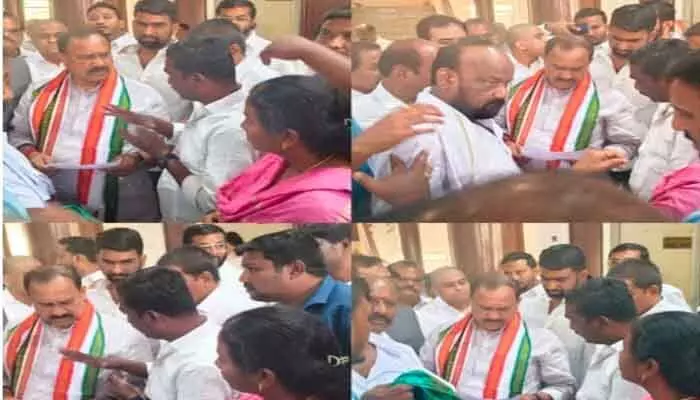 ప్రభుత్వ ఉద్యోగి ఆడియో సోషల్ మీడియాలో దుమారం ప్రభుత్వ ఉద్యోగి ఆడియో సోషల్ మీడియాలో దుమారం