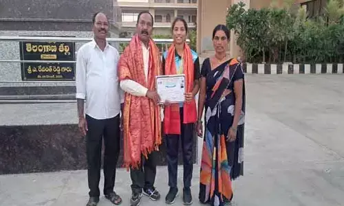 నల్లమల్ల క్రీడా ఆణిముత్యం ఉప్పల పహాడ్ గ్రామవాసి
