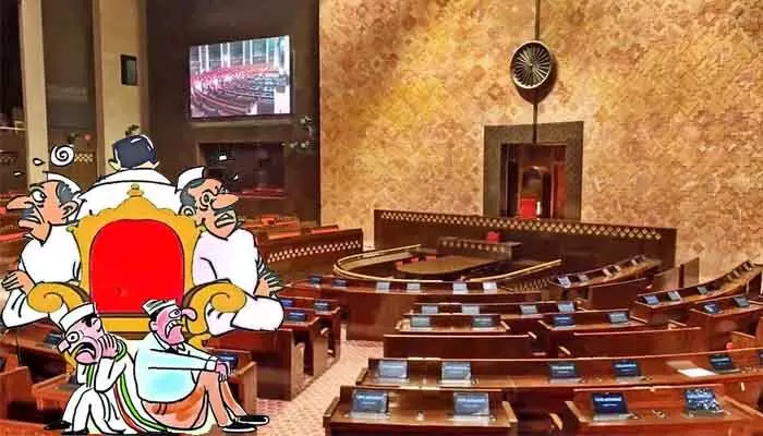 పెద్దల సభకు వెళ్లేదెవరు..? హస్తినలో జోరుగా ఆశావహుల లాబీయింగ్ పెద్దల సభకు వెళ్లేదెవరు..? హస్తినలో జోరుగా ఆశావహుల లాబీయింగ్