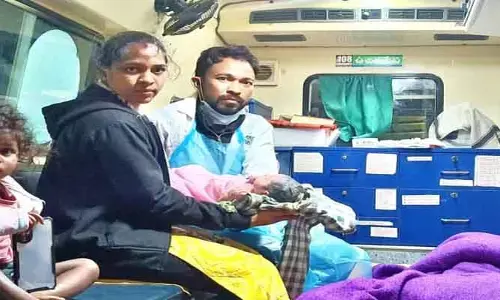ఇంటి వ‌ద్ద‌నే సుర‌క్షిత ప్ర‌స‌వం..!