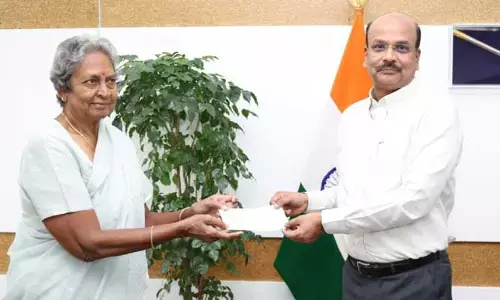 తెలంగాణ మహిళా పోలీసు విభాగానికి భారీ విరాళం