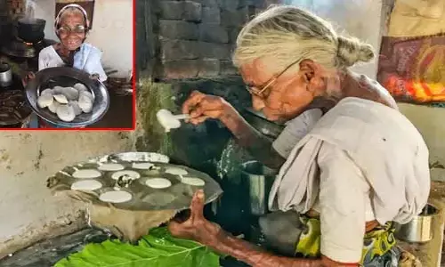 Viral story : ఇడ్లీ అమ్మ.. గుండె నిండా ప్రేమగల్ల పేదల అమ్మ!