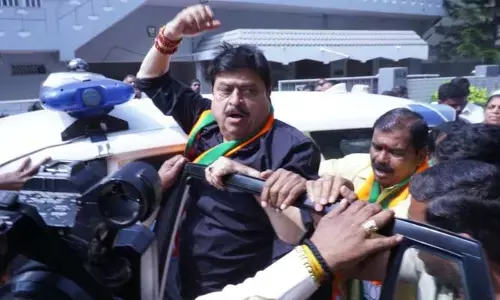 BREAKING: బీజేపీ రాష్ట్ర అధ్యక్షుడు రాంచందర్ రావు అరెస్ట్