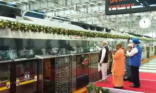 మీరట్‌ మెట్రోను ప్రారంభించిన ప్రధాని మోడీ