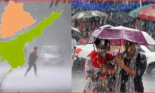 Heavy rain: ఈ జిల్లాల్లో దంచికొడుతున్న భారీ వర్షం
