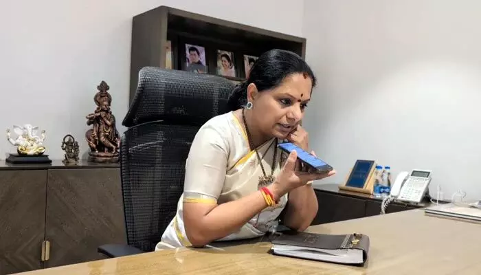 Kavitha : కుమ్మెర మల్లన్న జాతరలో కుల వివక్ష.. నాగర్కర్నూల్ ఎస్పీకి కవిత ఫోన్ Kavitha : కుమ్మెర మల్లన్న జాతరలో కుల వివక్ష.. నాగర్కర్నూల్ ఎస్పీకి కవిత ఫోన్