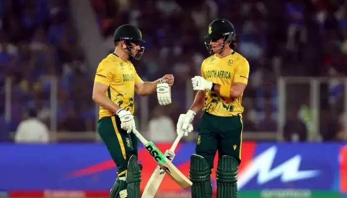 T20WorldCup2026: టీమిండియా ఎదుట భారీ టార్గెట్ పెట్టిన సౌతాఫ్రికా T20WorldCup2026: టీమిండియా ఎదుట భారీ టార్గెట్ పెట్టిన సౌతాఫ్రికా
