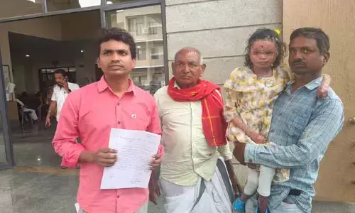 నా భూమి నాకు ఇప్పించండి బాధితుడు ఫిర్యాదు