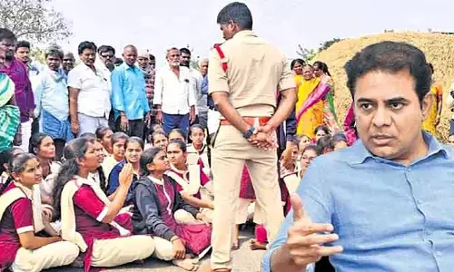 విద్యార్థుల ఆకలి కేకలు వినిపిస్తలేవా.. సీఎం రేవంత్‌పై కేటీఆర్ ధ్వజం