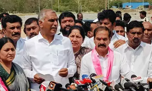 రేవంత్ రెడ్డికి ఫ్యూచర్ సిటీ పై ఉన్న ధ్యాస.. పేదలకు ప్రాణం పోసే హెల్త్ సిటీ పై లేదు : మాజీ మంత్రి హ‌రీశ్ రావు