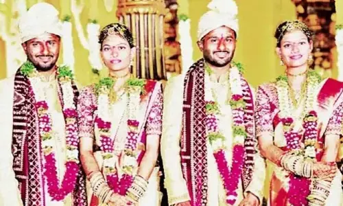కవలలను పెళ్లి చేసుకున్న కవలలు.. నెట్టింట్లో ఫోటోలు వైరల్