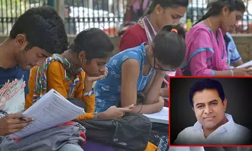 ఇంటర్ విద్యార్థులకు కేటీఆర్ సందేశం