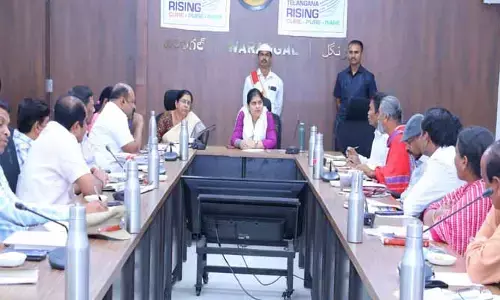 కొమ్మాల జాతర బ్రహ్మోత్సవాలపై క‌లెక్ట‌ర్ స‌త్య శార‌ద స‌మీక్ష