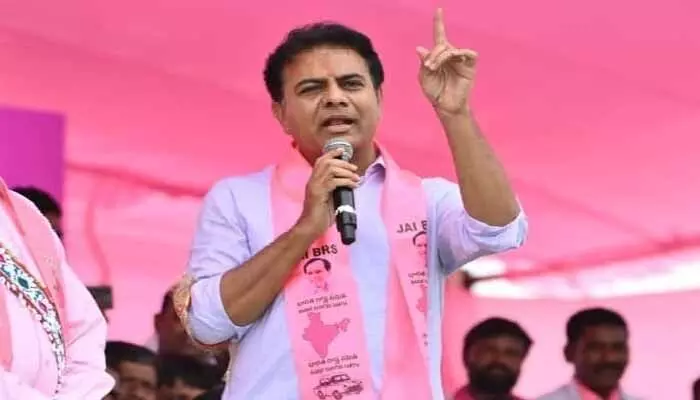 రేపు నాగర్ కర్నూల్ కు కేటీఆర్ రాక రేపు నాగర్ కర్నూల్ కు కేటీఆర్ రాక