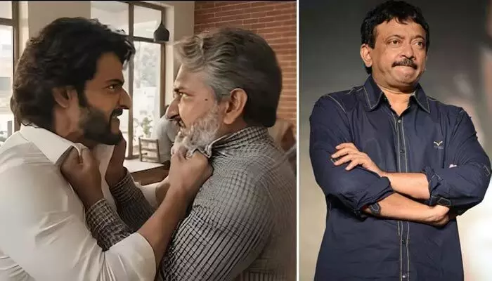 ఒకరినొకరు పిడిగుద్దులు గుద్దుకున్న మహేశ్ బాబు - రాజమౌళి.. వీడియో షేర్ చేసిన RGV ఒకరినొకరు పిడిగుద్దులు గుద్దుకున్న మహేశ్ బాబు - రాజమౌళి.. వీడియో షేర్ చేసిన RGV