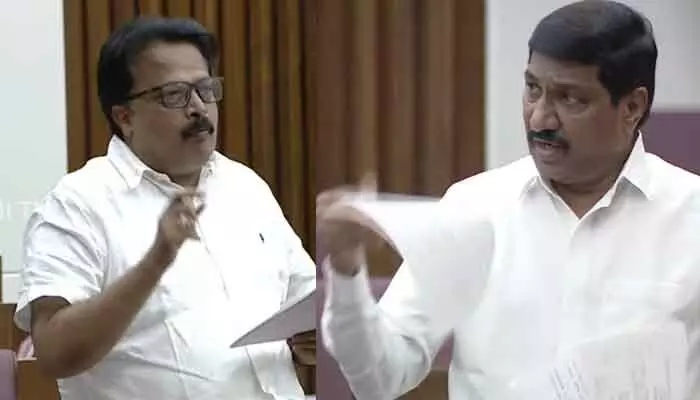 మండలిలో మాటల యుద్ధం.. మంత్రి వర్సెస్ ఎమ్మెల్సీ మండలిలో మాటల యుద్ధం.. మంత్రి వర్సెస్ ఎమ్మెల్సీ