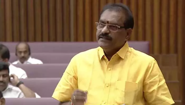 రాయలసీమకు ఎవరు ద్రోహం చేశారో అందరికీ తెలుసు : మంత్రి నిమ్మల రాయలసీమకు ఎవరు ద్రోహం చేశారో అందరికీ తెలుసు : మంత్రి నిమ్మల