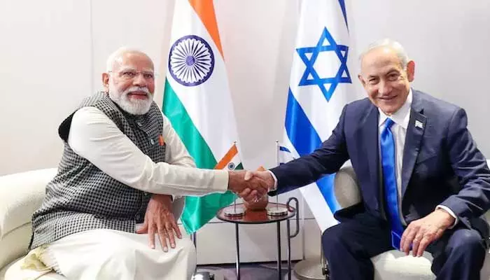 భారత్ - ఇజ్రాయెల్ మధ్య కీలక ఒప్పందాలు భారత్ - ఇజ్రాయెల్ మధ్య కీలక ఒప్పందాలు