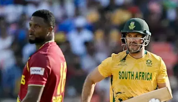 T20 World Cup2026: టీమిండియాకు గుడ్ న్యూస్.. వెస్టిండీస్పై సౌతాఫ్రికా విజయం T20 World Cup2026: టీమిండియాకు గుడ్ న్యూస్.. వెస్టిండీస్పై సౌతాఫ్రికా విజయం