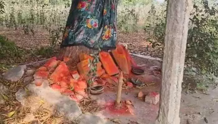 Occult worship in Khammam district Occult worship in Khammam district