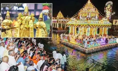 శ్రీవారి సాలకట్ల తెప్పోత్సవ వైభోగం.. కాసేపట్లో సహస్రదీపాలంకార సేవ