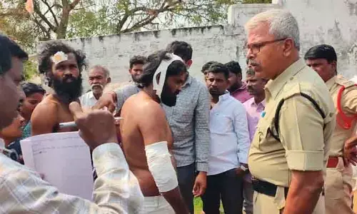 కౌలు భూమి వివాదం.. అన్న‌ద‌మ్ముల వ‌ర్గాల‌ మ‌ధ్య తీవ్ర ఘ‌ర‌ణ