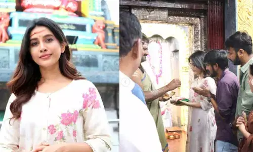 భద్రకాళి ఆలయంలో నభా నటేష్ .. ప్రత్యేక పూజల వెనుక అసలు కథ ఇదే
