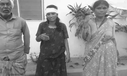 భూతగాదాలతో తమ్ముడి కుటుంబం పై అన్న కుటుంబం దాడి.. తీవ్ర గాయాలు