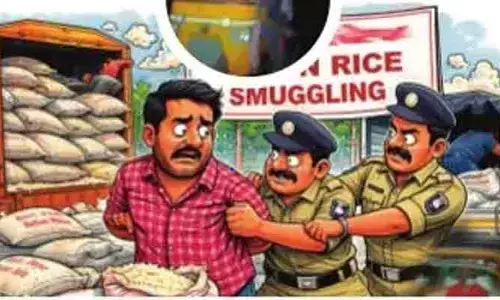జోరుగా అక్రమ రేషన్ దందా.. ఆంధ్రాకు తరలింపు