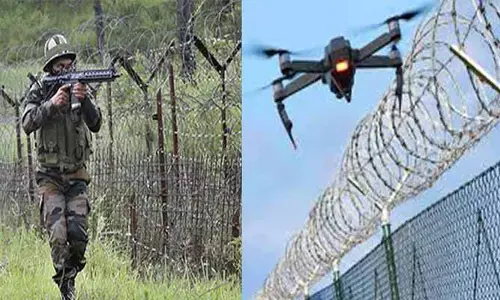 Drone: ఇజ్రాయెల్, ఇరాన్ మధ్య వార్ వేళ జమ్మకశ్మీర్‍లో డ్రోన్ల కలకలం