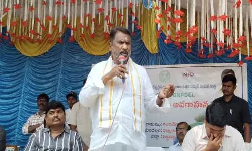 అనర్హుల చేతుల నుంచి సర్కారు భూములు స్వాధీనం చేసుకోండి : మంత్రి అడ్లూరి లక్ష్మణ్ కుమార్