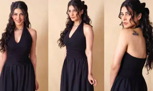 Shruti Haasan: నచ్చిన రంగులో మెరిసిన క్యూట్ బ్యూటీ