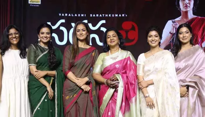Varalaxmi’s ‘Saraswati’ Thriller: Every Character Holds a Twist! Releasing March 6th