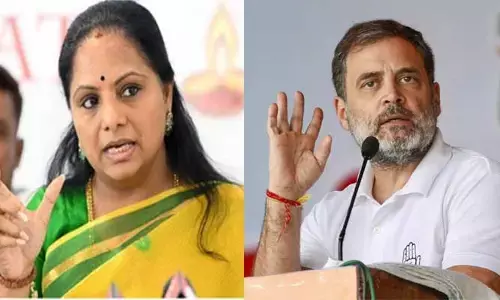 రాహుల్ గాంధీ జీ దో లాక్ నౌకరీ దో.. రాహుల్ పర్యటన వేళ కవిత ట్వీట్