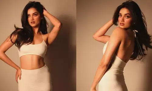 Bhagyashree Borse: సడెన్ షాక్.. బిగుతైన వస్త్రాల్లో ఆ అందాలతో హీట్ పుట్టిస్తుందిగా