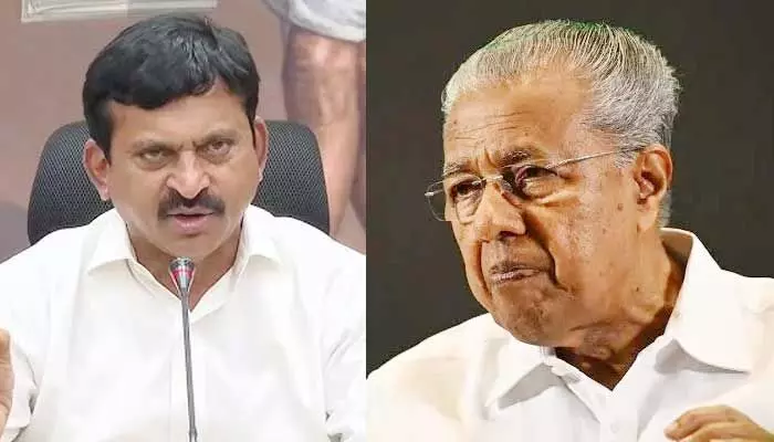 కేరళ CM విజయన్కు మంత్రి పొంగులేటి కౌంటర్ కేరళ CM విజయన్కు మంత్రి పొంగులేటి కౌంటర్