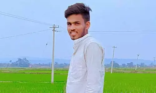 చెరువులో పడి యువకుడు మృతి