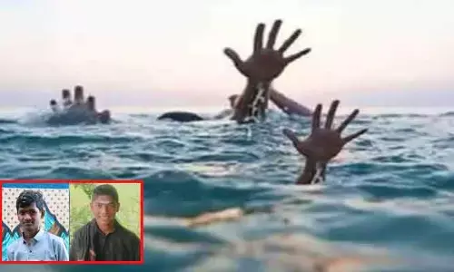 గన్నవరం మండలంలో విషాదం.. చెరువులో మునిగి ముగ్గురు విద్యార్థుల మృతి!