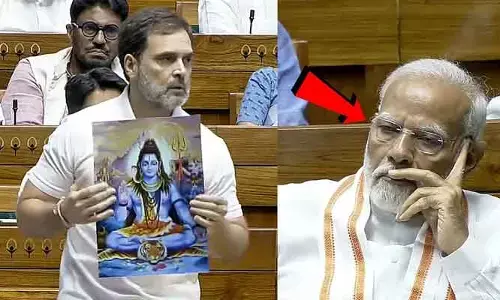 కాంగ్రెస్‌ను శివుడితో బీజేపీని విష్ణువుతో పోల్చిన రాహుల్ గాంధీ.. రాజకీయ దుమారం!