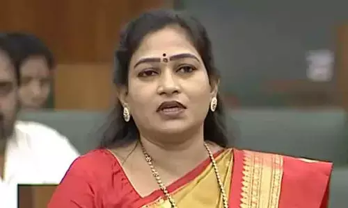 ‘వి వి గన్’గా మార్చుకోండి: జగన్ పార్టీపై హోంమంత్రి అనిత సెటైర్స్