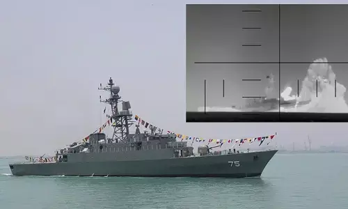 Iran War ship : శ్రీలంక తీరంలో ఇరాన్‌ నౌకపై దాడి ఘటన.. 80 మంది మృతి!
