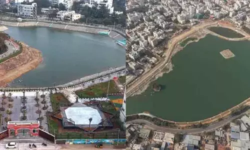 మ‌రో రెండు చెరువులకు పూర్వవైభవం.. పూర్తయిన సుందరీకరణ పనులు పూర్తి