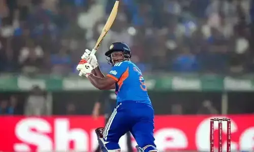 T20WorldCup2026: ఆకాశమే హద్దుగా చెలరేగిన భారత బ్యాటర్లు.. ఇంగ్లండ్ ఎదుట భారీ టార్గెట్