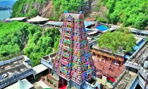 ఇంద్రకీలాద్రిపై మహా కుంభాభిషేకం.. సర్వసిద్ధం