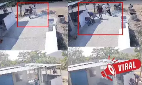 కారుకు దారివ్వలేదని సర్పంచ్ భర్త దాష్టీకం.. దళితుడిపై విచక్షణారహితంగా దాడి